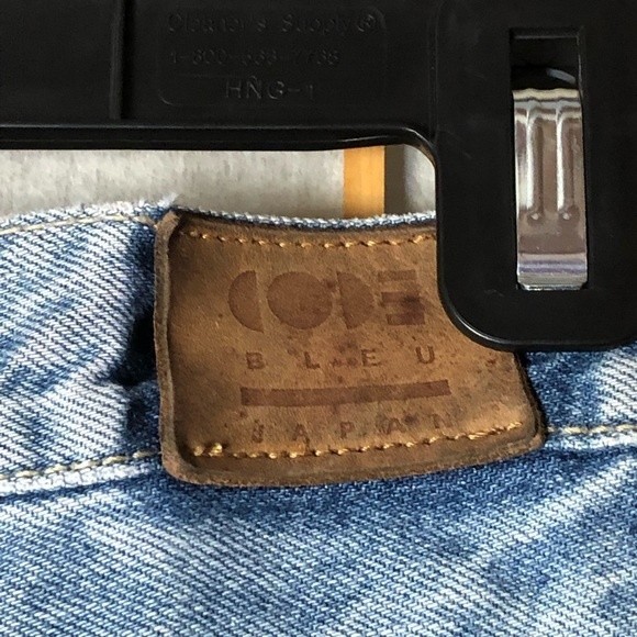 Vintage 90’s Jeans Code Bleu Japan - Picture 7 of 11